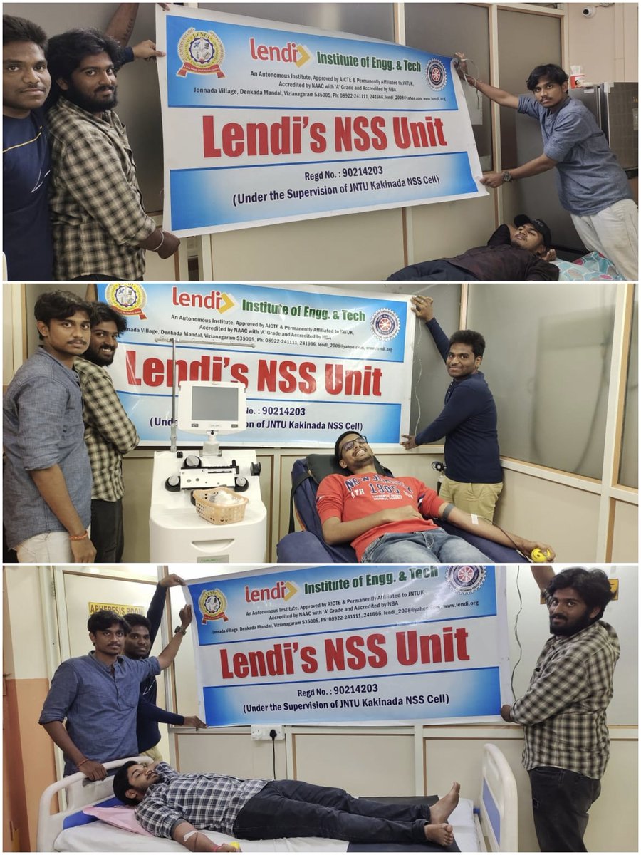 NSS_Lendi's tweet photo. as part of #CommunityServiceProject #BloodDonationCamp with @HDFC_Bank in association with @NSS_Lendi https://t.co/XscDgYIuH1