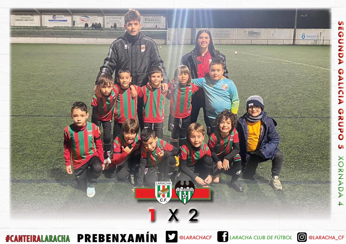 Laracha Club de Fútbol (@larachacf) on Twitter photo 👏 Gran partido do Prebenxamín, que celebrou a primeira vitoria da temporada no derbi ante a <a href="/udpaiosaco/">U.D. PAIOSACO</a>
💪 Moita sorte aos nosos veciños para o que resta de liga.
#Laracha #Prebenxamín #Canteira 👏 Gran partido do Prebenxamín, que celebrou a primeira vitoria da temporada no derbi ante a <a href="/udpaiosaco/">U.D. PAIOSACO</a>
💪 Moita sorte aos nosos veciños para o que resta de liga.
#Laracha #Prebenxamín #Canteira