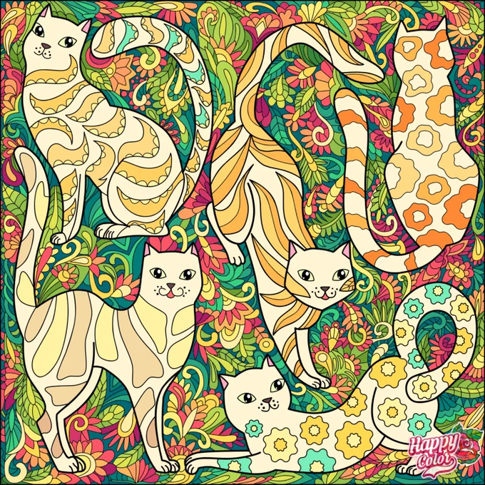 ちゃんの塗り絵 