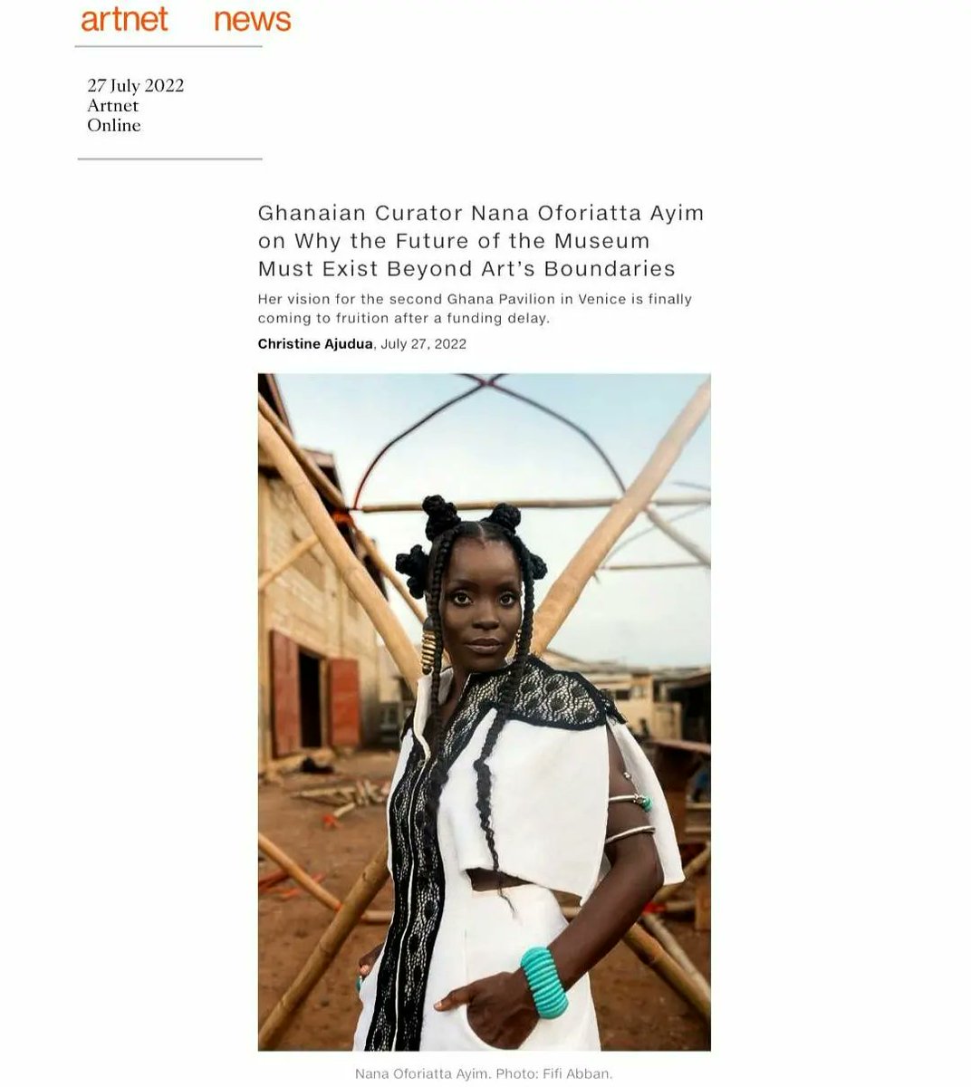 Ghana Pavilion at Venice Biennale '19 tweet media