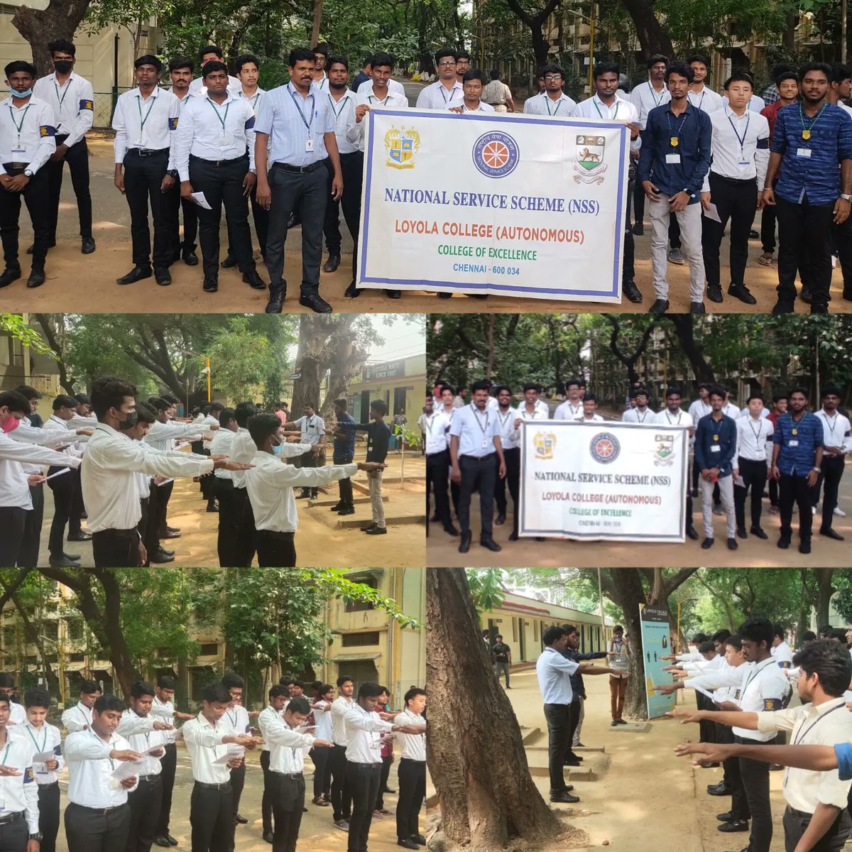 Nsslc3C's tweet photo. On account of Framing of Constitution of India, we celebrate 26th November every year as Law Day as well as Constitution Day of India.
#loyolacollegechennai #yasminitry #universityofmadras #nssindia #nsstamilnadu #loyolanss #ConstitutionDay https://t.co/AerrxPOzSe