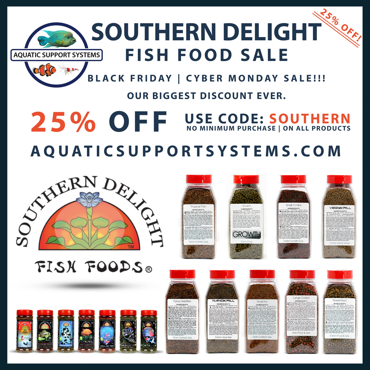 Dahlyvh's tweet image. SOUTHERN DELIGHT FISH FOOD - 25% OFF!! dlvr.it/SdPmhm