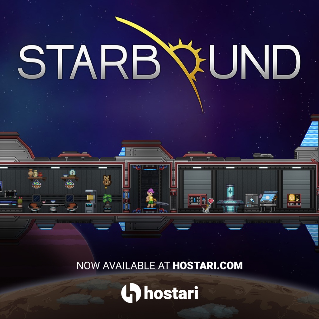 HostariOfficial's tweet photo. Save the universe, ignore the crisis, or settle in unknown worlds?
With Starbound, the possibilities for adventure are endless!
Start your intergalactic journey for free now!
https://t.co/DzJeJSyiRo
#starbounddedicatedserver #freededicatedserver #pcgaming #gamer https://t.co/QQgkpUGaJE