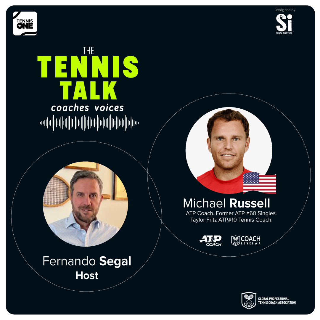 MICHAEL RUSSELL: A FIGURE THAT WILL GO THROUGH "THE HIGH TENNIS - COACHES' VOICES"

The month of November he still has a chapter with the renowned American trainer Michael Russell.
Do not miss this unmissable talk starting next Wednesday, November 30 through the <a href="/TennisONEApp/">TennisONE App</a>.