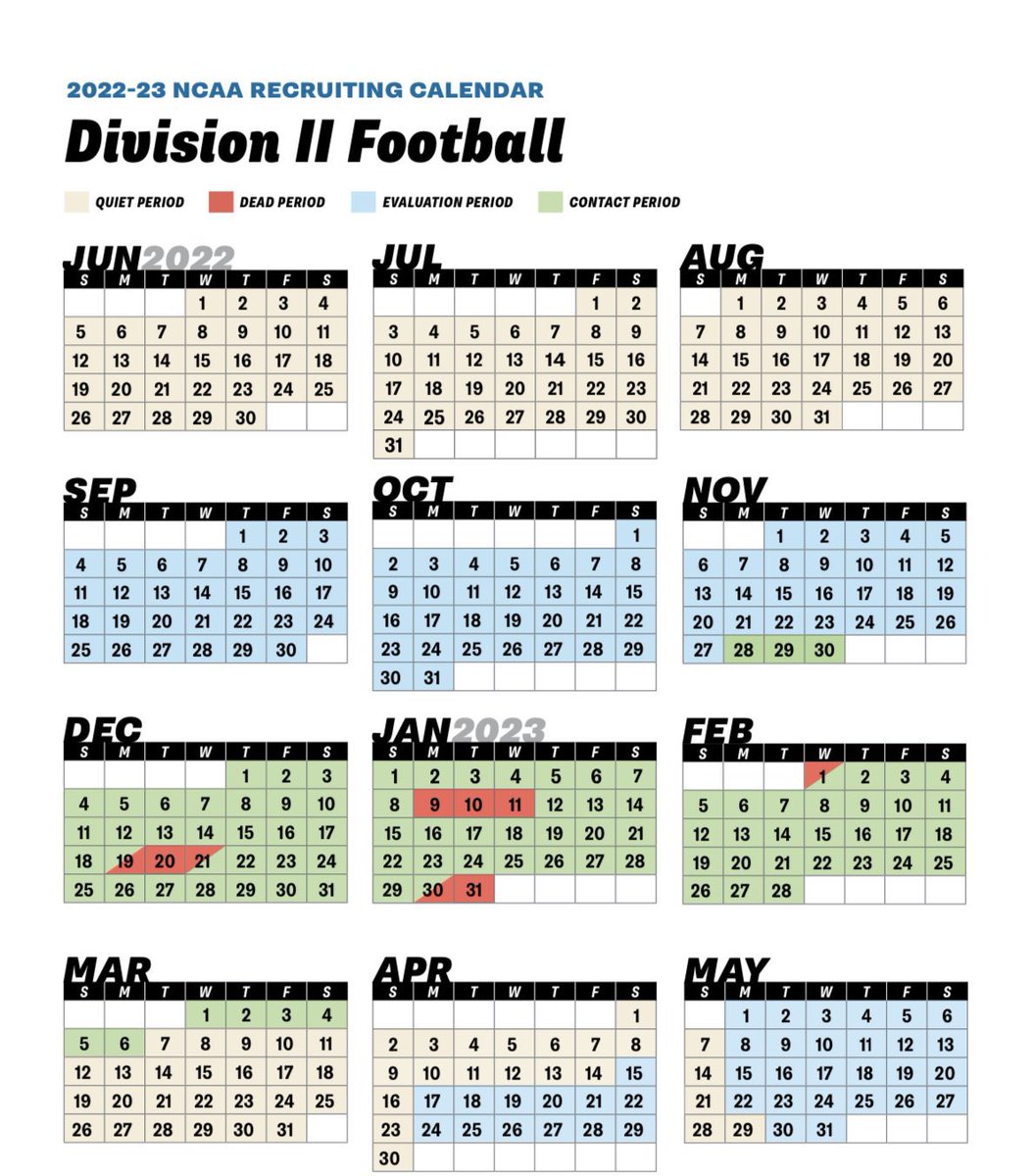 next_fb's tweet photo. @RaidersFB players. Check out the @NCAADII Football Recruiting Calendar. #knowtheprocess @coachjtmcgee @RRHSAthletics @ReaganSpecs #RaidersGoNextLevel https://t.co/6wVoHUEKC1