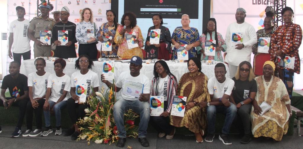 The Lagos State Commissioner @LasgMcic,Hon. (Dr) <a href="/lolaakande/">lola</a>  was represented by the Permanent Secretary, MCIC  Mrs Adetutu Oluremi Ososanya (FCA) at the opening ceremony of the Lagos Island Business Fair, LIBIZFAIR organised by the Lagos Island Connect, 
@okanlawonolowu
