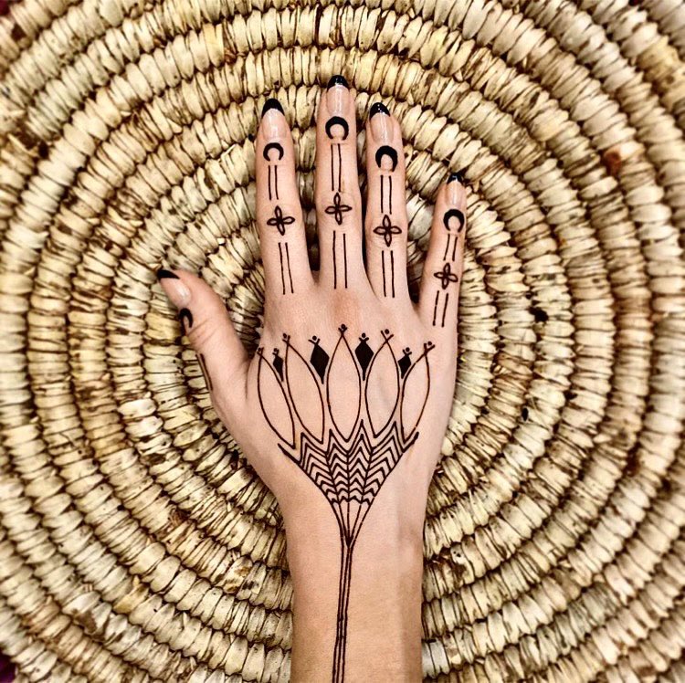 The art of Henna has been practiced in South Asia, Africa & the Middle