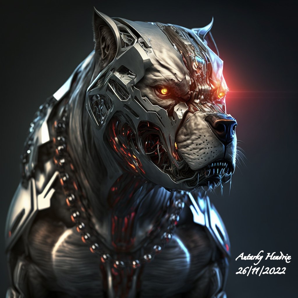 autarkyhendrix's tweet image. Cyborg Pit Bull #ArtByAutarky 
#computergraphicdesign #cyborg #digitalart #gamers #gamersofinstagram #pitbull #pitbulllove