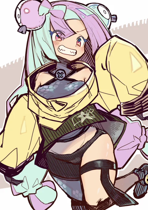 ナンジャモちゃんの落書きです。 