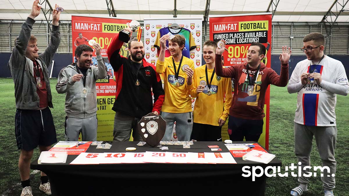 SpautismUK's tweet photo. 😃 We had a great day at @Millwall_MCT for the #spautism and @manvfat Football game last weekend.

📷 Check out some of the best photos in our @Facebook gallery: https://t.co/nOwbMqo5Ab

#AutismAwareness
#AutismAcceptance https://t.co/OPj0mV9ggd