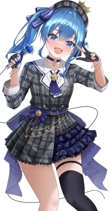 すいちゃんはやっぱりこの衣装が好きなんだけどみんなは?? #ほしまちぎゃらりー 