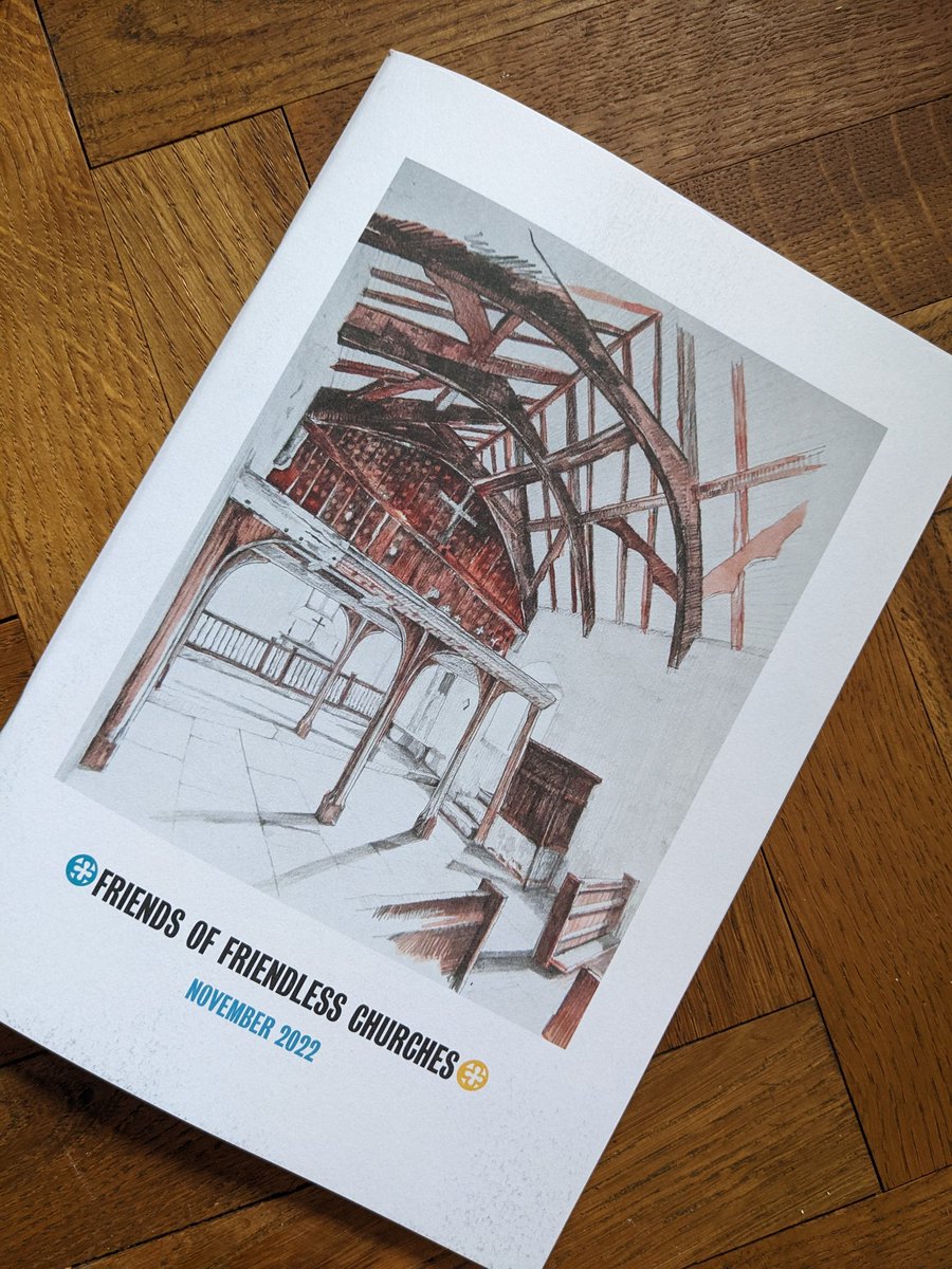 Look what arrived in this morning's post from <a href="/friendschurches/">Friendless Churches</a> - great content, quality presentation, it's bloomin fantastic! #ecclesiastical #heritage #conservation #church #chapel