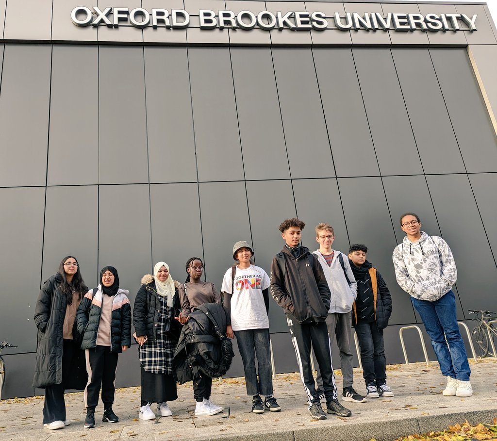SloughYC's tweet photo. We are super-excited to be raising our aspirations at @oxfordbrookes with @StudyHigher today! https://t.co/uneXG2ugQK