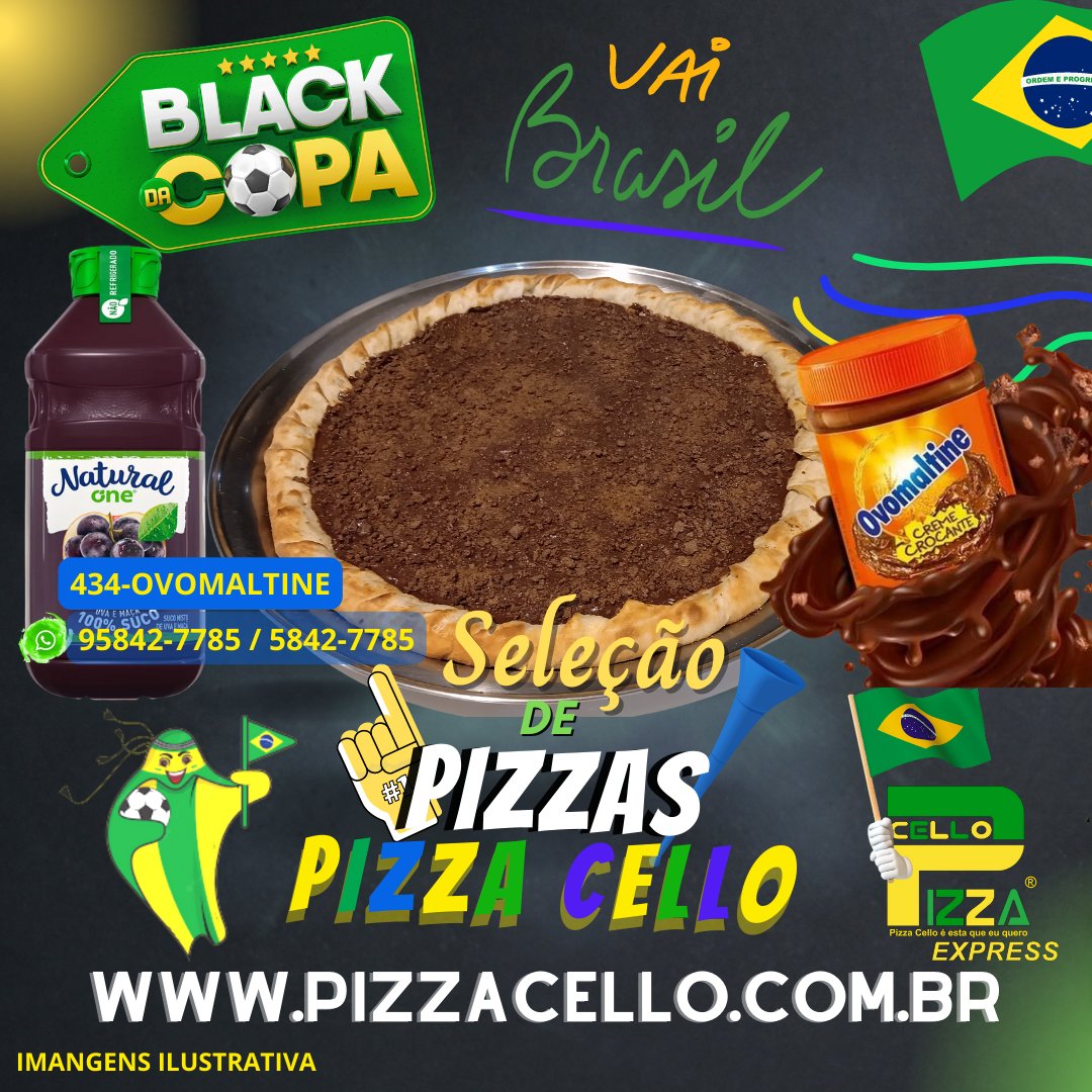 pizzacello's tweet photo. Combos que cabem no seu bolso.
Pizza Cello
11 95842-7785 ou LIGUE 11 5842-7785
🤳Faça seu Pedido
➡ https://t.co/zZYCVlj3RH
Aberto até 1h
#pizzacello #amopizzacello #pizzacelloamelhor https://t.co/GWLvOs1qsf