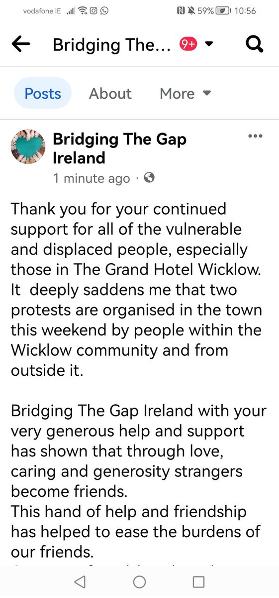Bernieadufe's tweet photo. Statement from Bridging The Gap Ireland
#NoToRacism
#NoToFarRight
#SupportAsylumSeekers
#SupportRefugees https://t.co/liWv0GBKF3