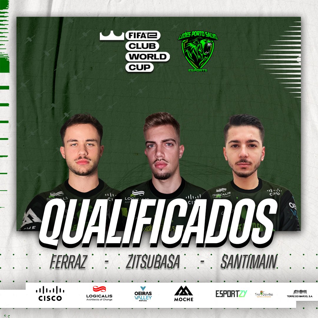 Vamos que vamos 🔥

Qualificados para o <a href="/FIFAe/">FIFAe</a> Club Series 2023

WR2 ✅️ 🆚️ #hardistudo
WR3 ✅️ 🆚️ #yosesfumoclub
WR4 ✅️ 🆚️ <a href="/Getafe_Esports/">Getafe C.F. Esports</a>
WR5 ❌️ 🆚️ <a href="/Cadiz_CFCantera/">Cádiz CF Mirandilla - Cantera Cádiz CF</a>
LR8  ✅️ 🆚️ <a href="/k1ckesports/">K1CK</a>

<a href="/zitsubasa/">zitsubasa</a> <a href="/SantiMain/">Santimain</a> <a href="/afonsoferrazz03/">Ferraz</a>

#lionsonthemove