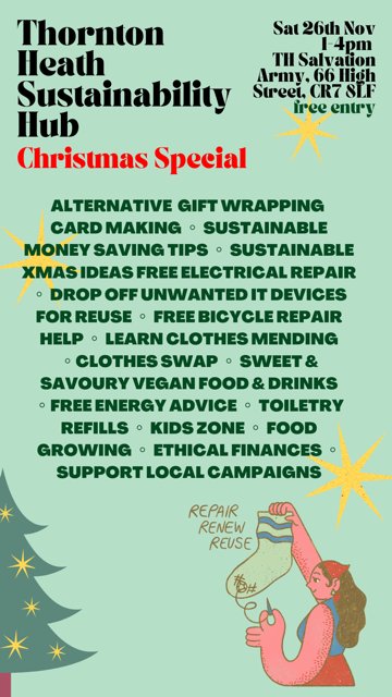 isifiso. (is-e-fee-so) (@isifisoc) on Twitter photo Most amazing community run pop-up to talk, learn and discuss how to live a greener life. I will be at the clothes mending & swap table. Do come along. <a href="/yourcroydon/">Your Croydon</a> <a href="/VisitCroydon/">Visit Croydon</a> <a href="/CreativeCroydn/">Creative Croydon</a> #ClimateAction <a href="/TimeOutLondon/">Time Out London</a> #mending Most amazing community run pop-up to talk, learn and discuss how to live a greener life. I will be at the clothes mending & swap table. Do come along. <a href="/yourcroydon/">Your Croydon</a> <a href="/VisitCroydon/">Visit Croydon</a> <a href="/CreativeCroydn/">Creative Croydon</a> #ClimateAction <a href="/TimeOutLondon/">Time Out London</a> #mending