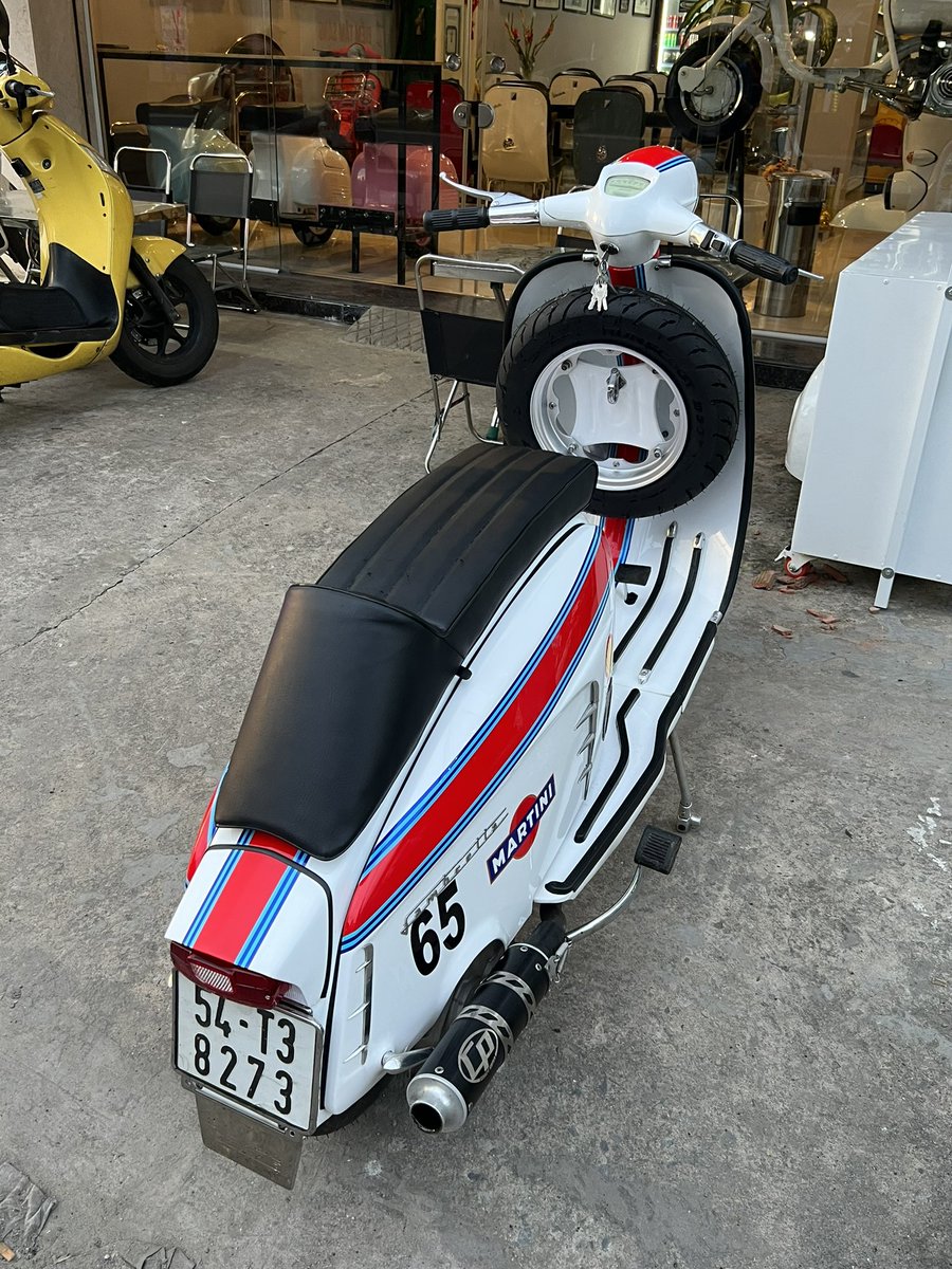 SSCvietnam's tweet photo. SSR Saturday! Yeah it’s a rocket 🚀 #SSR #SSR265 #Casa #Lambretta #Performance #PocketRocket https://t.co/6tqibZTHAa