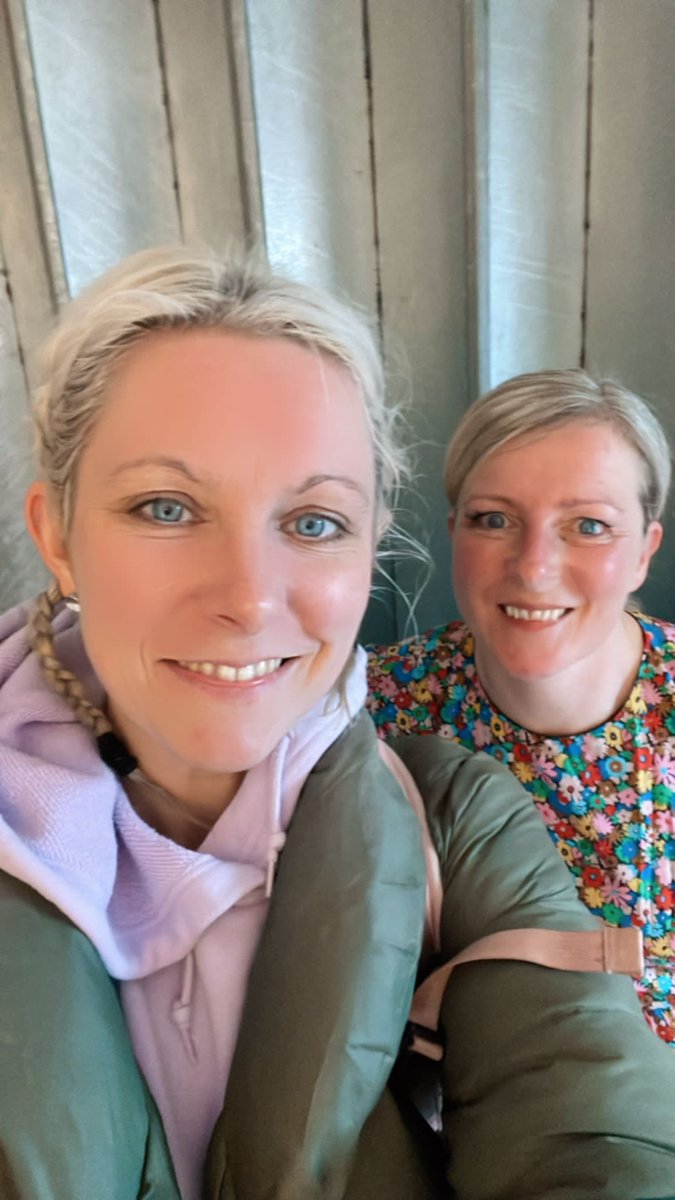lstrutt's tweet photo. Another #friendship50 challenge & a completely “out there” one. HOT YOGA with my fabulous friend @orla_mckeating! Who knew hot yoga was a thing? @hotyogabelfast here are the before and after pics. I’d definitely try it again. #LifeAfterCancer https://t.co/0JmMqLNjWw