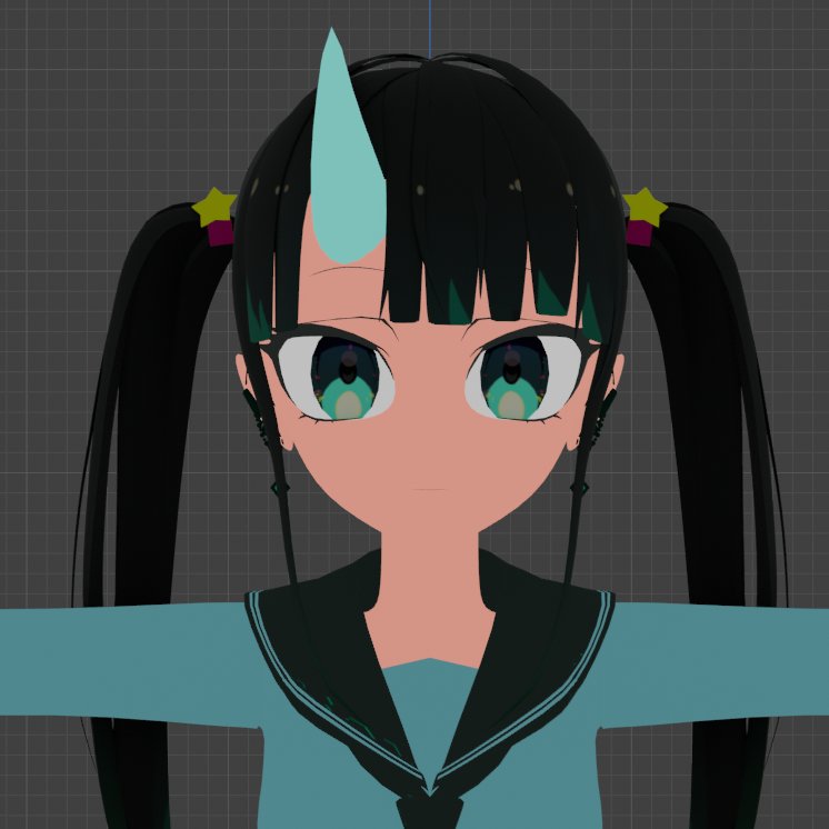 ライトを消すと目のハイライトも消えるよ