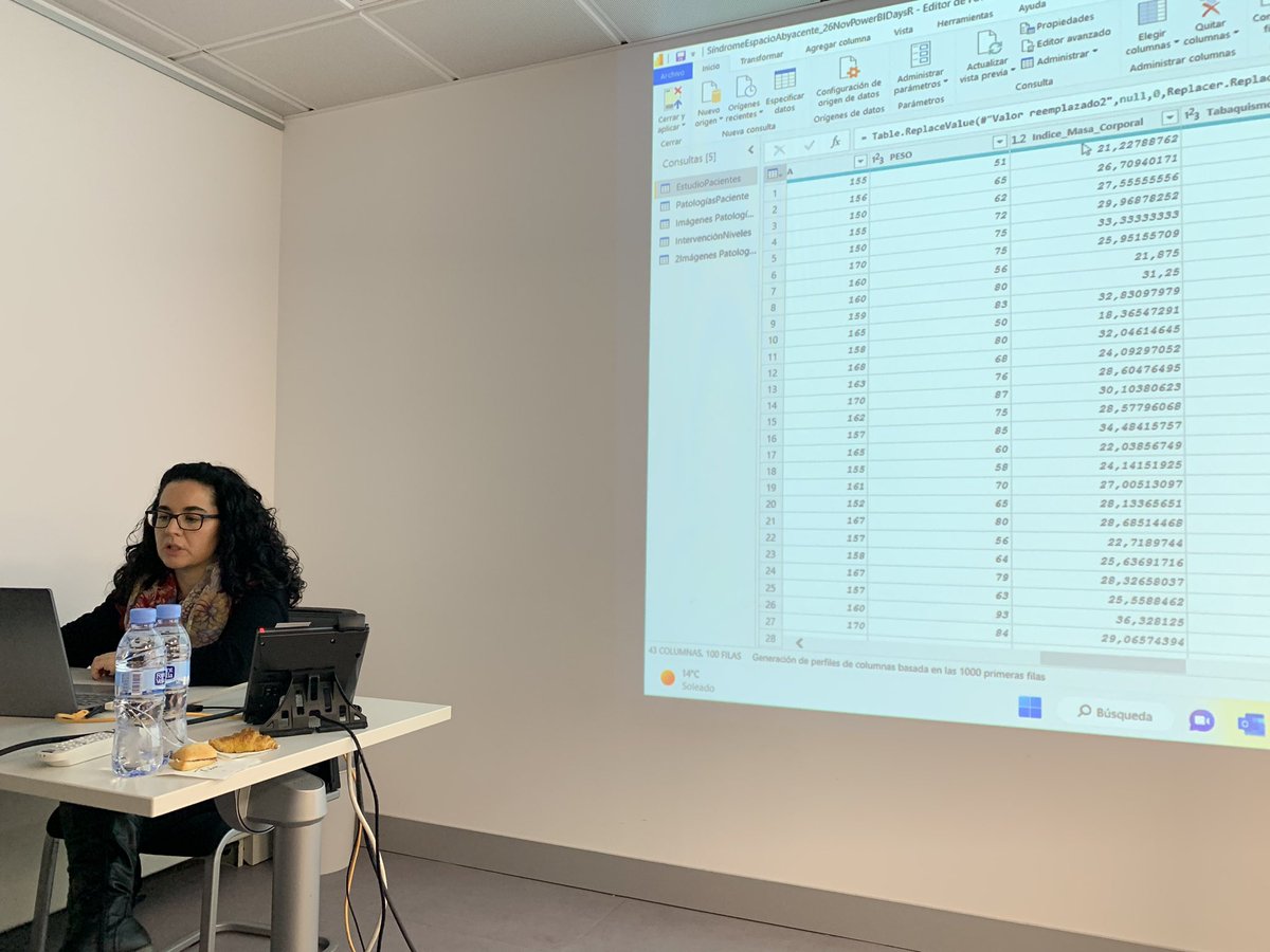 ambynet's tweet photo. Disfrutando de la sesión de @SuMT79 en #PowerBIDaysMadrid sobre #AnalisisDatos con @MSPowerBI #PowerBIWomen #SomosPower #SomosComunidad @MSPowerQuery 👌👍👏😁 https://t.co/OrGBlh73As
