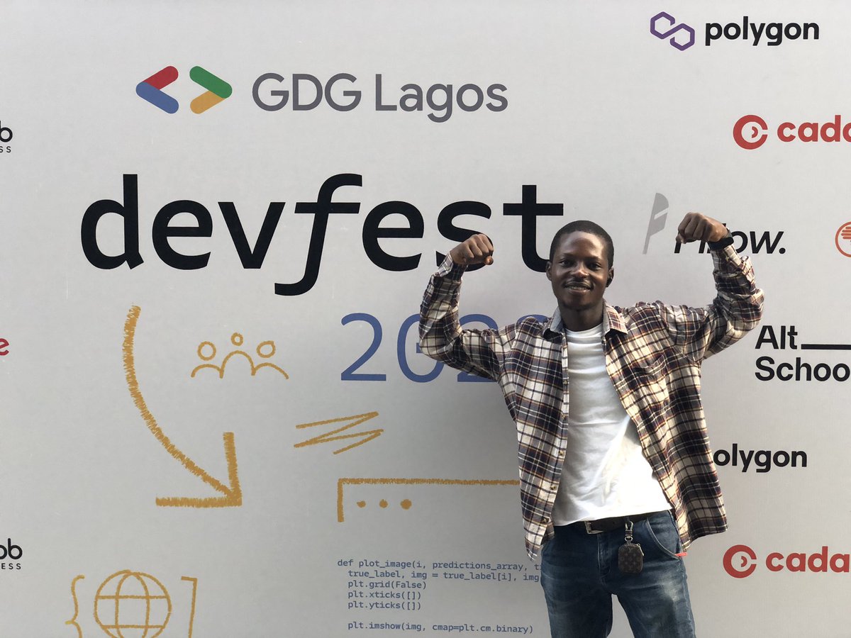 Sahmorahno's tweet image. I feel so pumped to attend my first @gdglagos Devfest

#Devfest #DevFest2022 #Devfestlagos2022