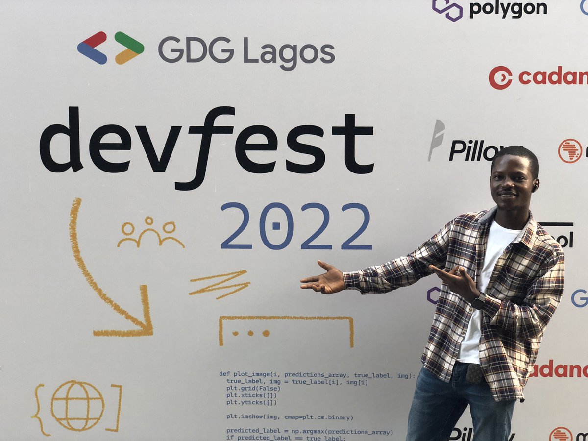 Sahmorahno's tweet image. I feel so pumped to attend my first @gdglagos Devfest

#Devfest #DevFest2022 #Devfestlagos2022