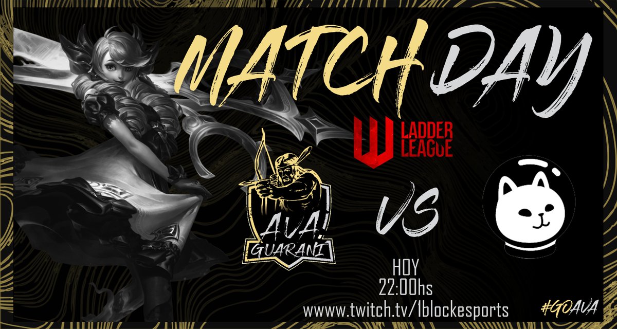 Llego la ultima fecha de nuestro paso por la #ladderleague22 clasura !
Pasen a apoyar a la tribu en donde nos enfrentaremos a los michis espaciales de los @petugalacticos !
#GoAva
