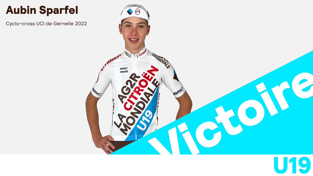 DCT_NewGen's tweet photo. Nouveau succès pour @AubinSparfel à l'occasion du #cyclocross de #Gernelle organisé par @TimotheGabriel0
@BaptisteGrgoir2 complète le podium. https://t.co/08v5LdLCQz