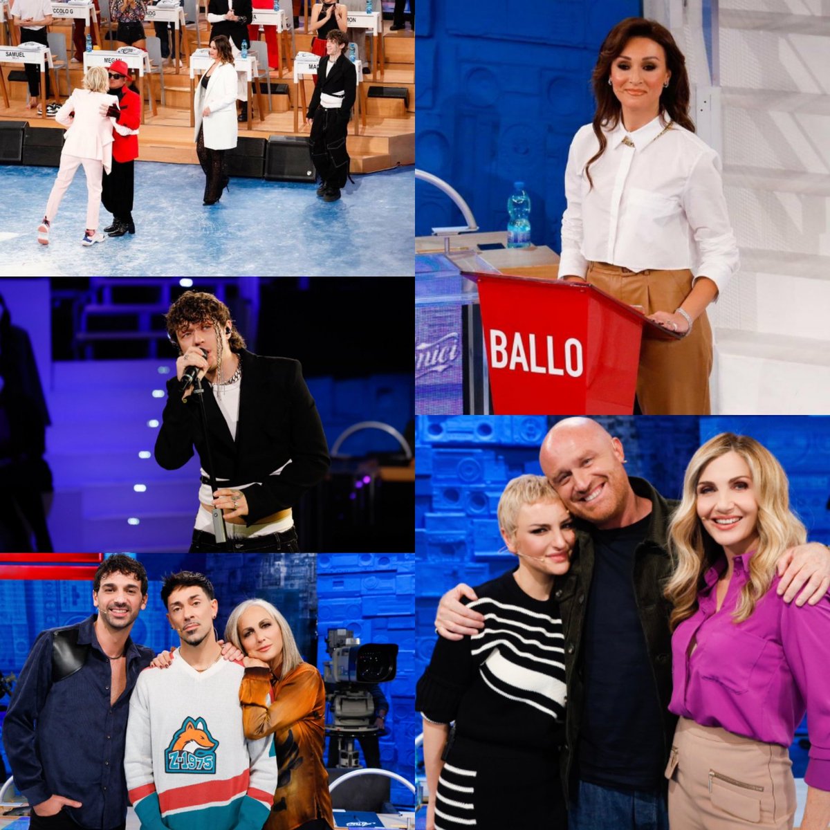 MikeleS03's tweet photo. Domani, alle 14:00, su #Canale5, una nuova puntata di #Amici22, con #MariaDeFilippi.
Parteciperanno all'appuntamento #CristianoMalgioglio, #FedericaCamba, #Irama e #NancyBerti. https://t.co/GpGV3I1bVL