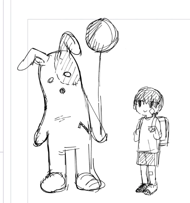 2話のキャラデザ案。
男の子の怪我してる場所を変えたのと、あとはウサギ人外に謎のファスナーが……🫠
https://t.co/UifrFhfI4x
#人外たちと暮らそうシリーズ 