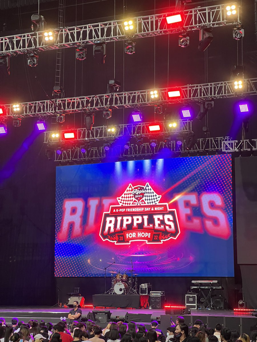 Pop Ripples Get ready RIPPLES! The K-pop concert part of the #RIPPLESFORHOPE2022 ...