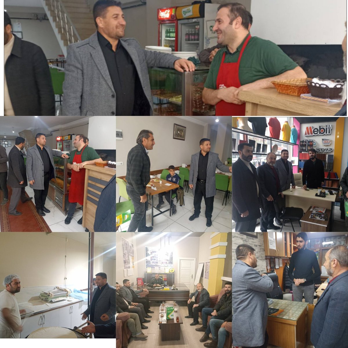 İl Başkan Yardımcımız Faruk TASAN beraberindeki heyetle, Koçibey caddesi esnafını ziyaret edip sorun ve sıkıntılarını dinledi.