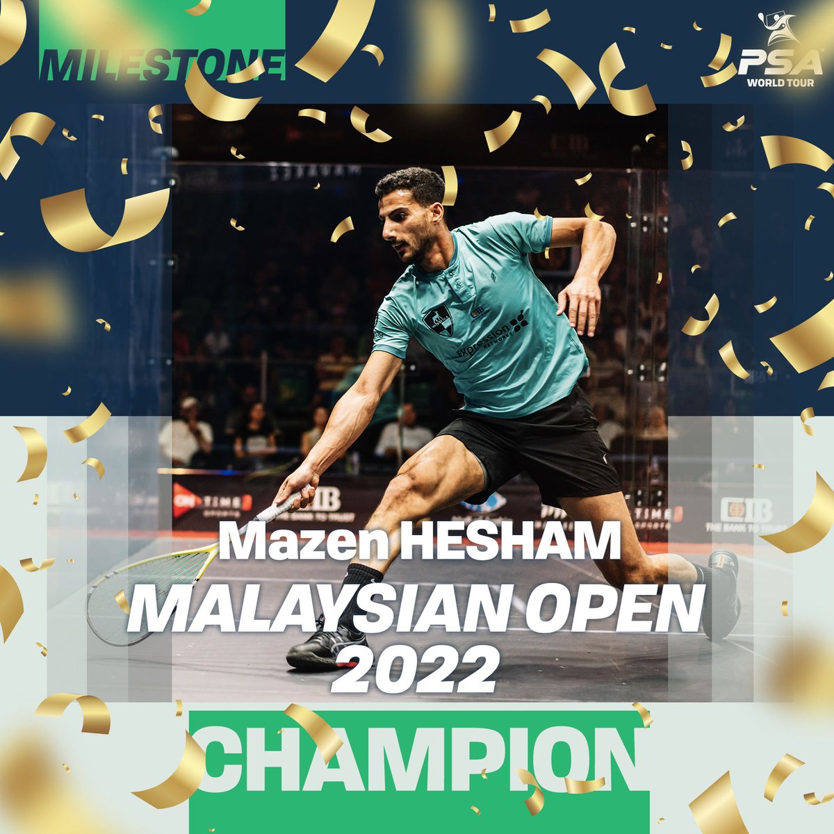 🏆 <a href="/Thesquashfalcon/">Mazen Hesham</a> is the Malaysian Open Champion 

An incredible comeback from 'The Falcon' earns him his first title since 2015 💪

🇪🇬 [3] <a href="/Thesquashfalcon/">Mazen Hesham</a> beats [1] <a href="/TkMomen/">Tarek Momen</a> 🇪🇬 3-2: 2-11, 8-11, 11-6, 11-8, 11-5 (54m)

#MalaysianOpen