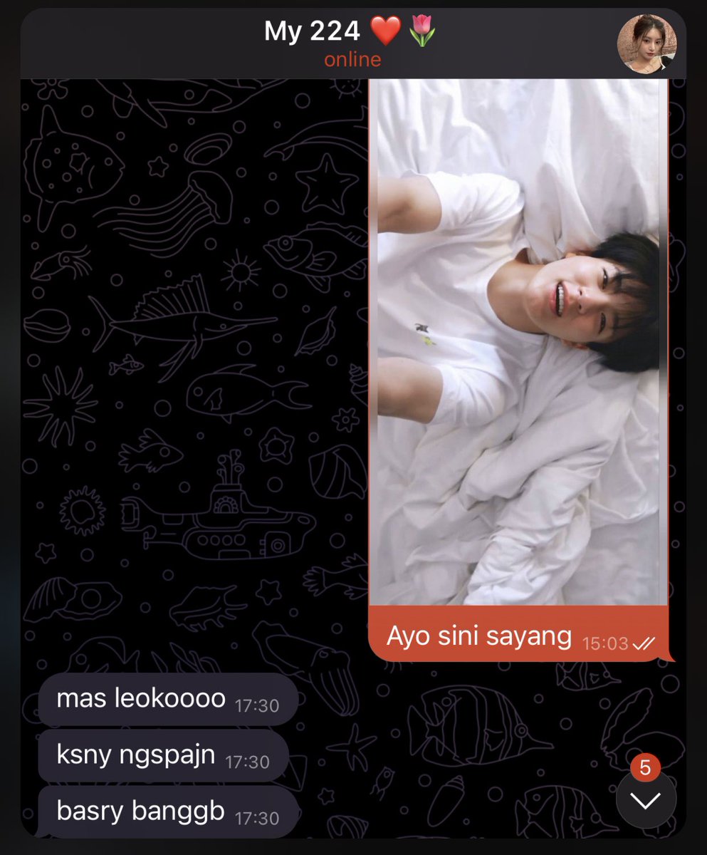 Ada yang baru bangun terus langsung nyariin