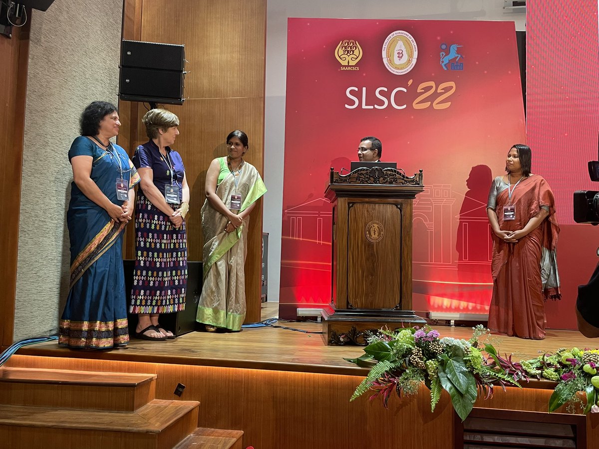 profp_edinsurg's tweet photo. Wonderful #SLSC22 meeting with our fabulous hosts @CSSL_AAS and many colleagues and friends from across the globe #ASI @rcpsglasgow @RCSEd @PRCSEd https://t.co/H1onW3dlLE