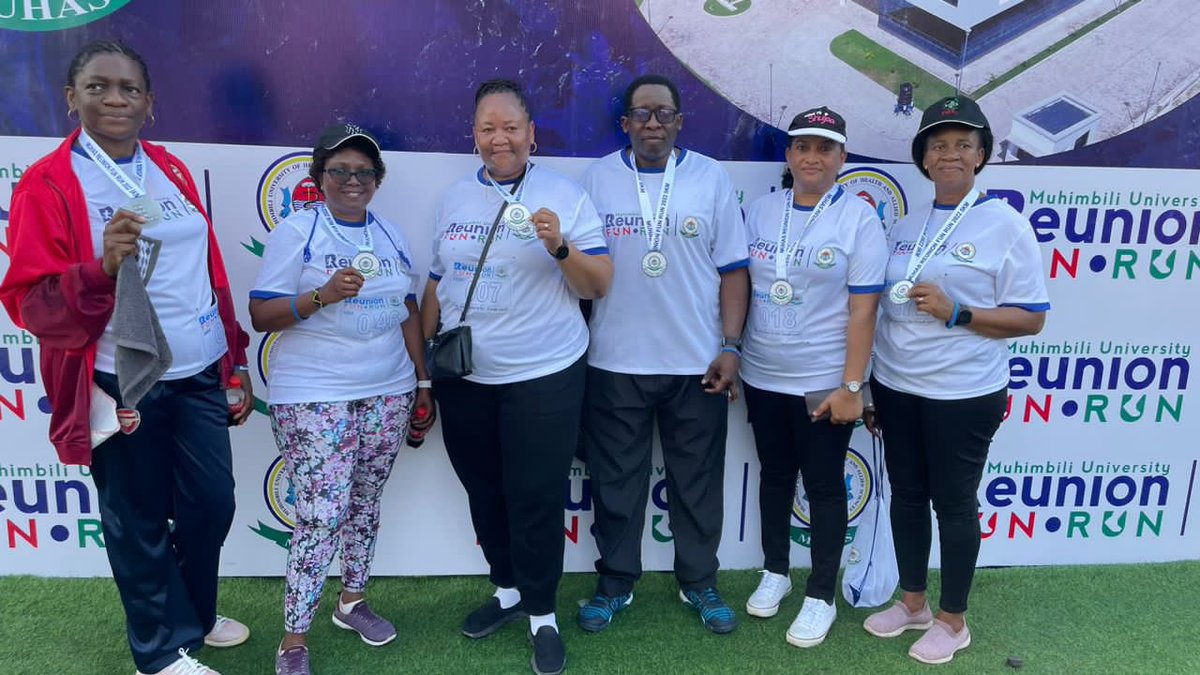 MUHAS_Alumni's tweet photo. #MUHASAlumni #Classof1991 #T91 #MUHASReunionFunRun Tag them @muhimbiliuniver @Aisa_Muya #1991 https://t.co/KWGRQRg0ix