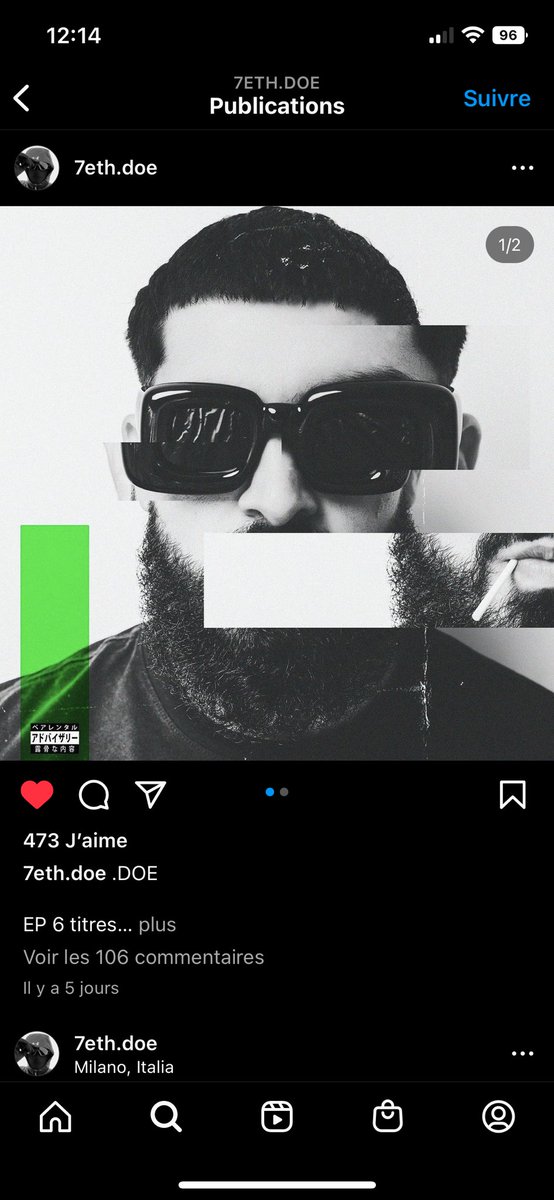 EP de 6 titre les frères et sœurs allez écouter ça en bombe