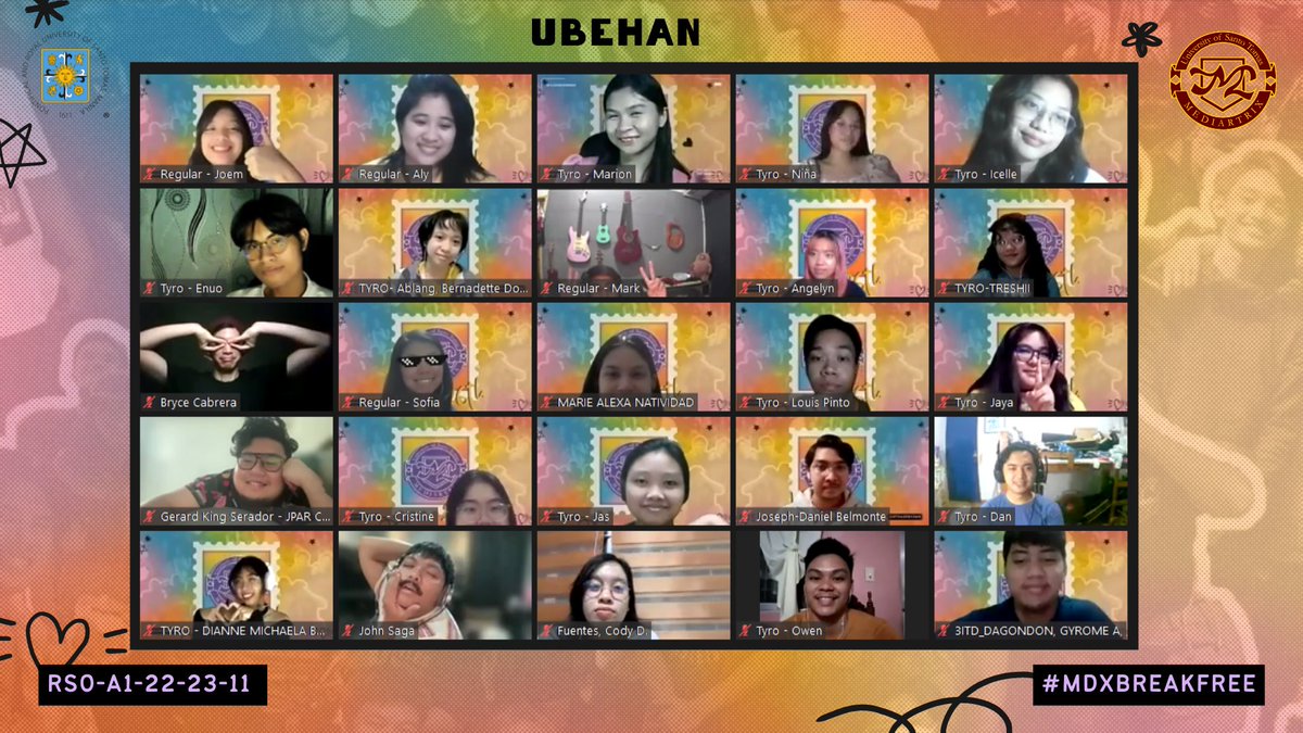 mediartrixust's tweet photo. A special thanks to everyone who joined us! We hope you had fun because this was just the start of our creative journey this term! 🎨🎉

#Mediartrix26
#MDXBreakFree

[2/2] https://t.co/uMcJvfBms6
