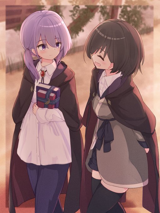 サヤモニ#魔女の旅々#魔女の旅々はいいぞ 