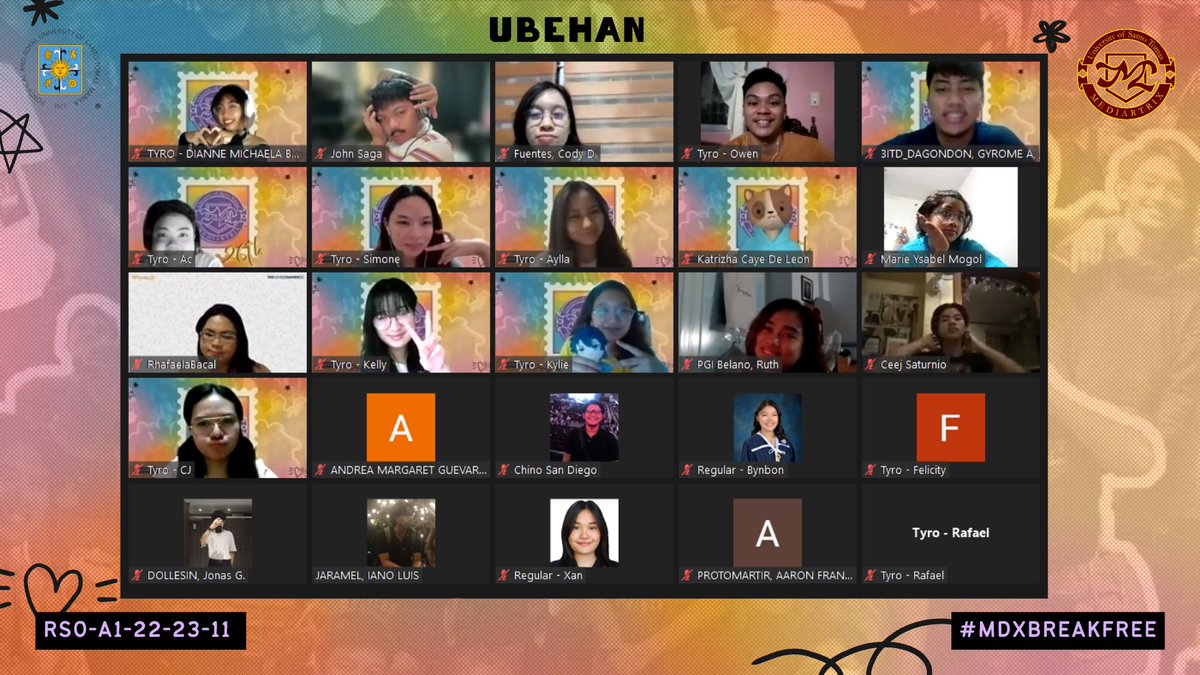 mediartrixust's tweet photo. A special thanks to everyone who joined us! We hope you had fun because this was just the start of our creative journey this term! 🎨🎉

#Mediartrix26
#MDXBreakFree

[2/2] https://t.co/uMcJvfBms6