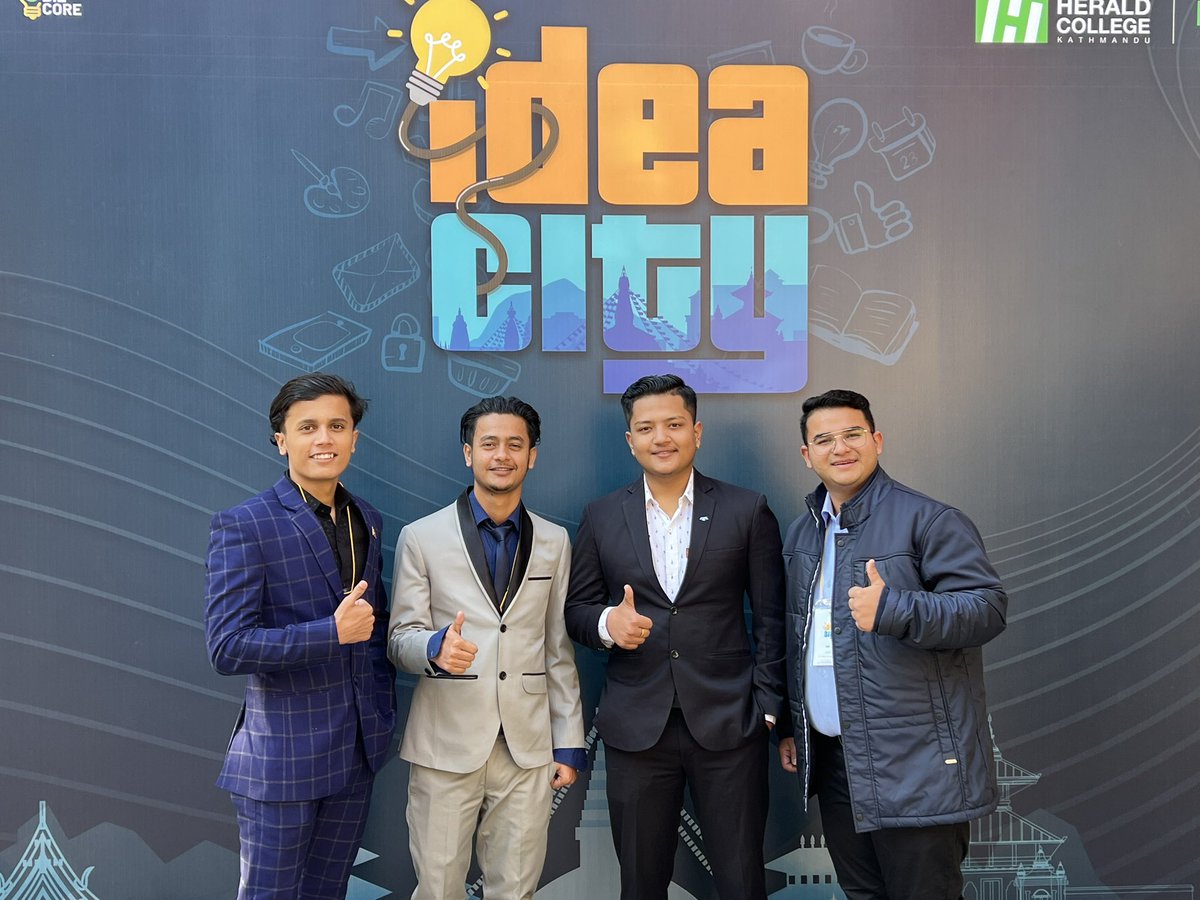 hamroswopnil's tweet photo. Herald college!
#Ideacity
#TheGreenidea https://t.co/pLo8xIK6CI