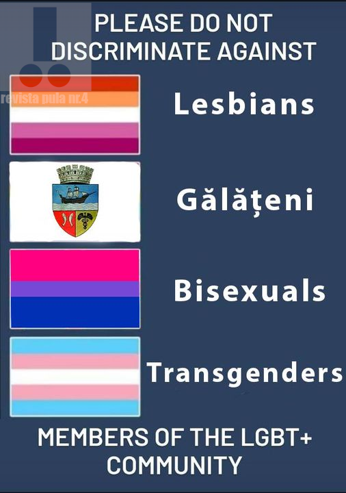 revistapula5's tweet photo. Galati lives matter ✊✊✊

#revistapula #organuniversal #galati #Romania #Moldova #LGBT https://t.co/34XVJoed81