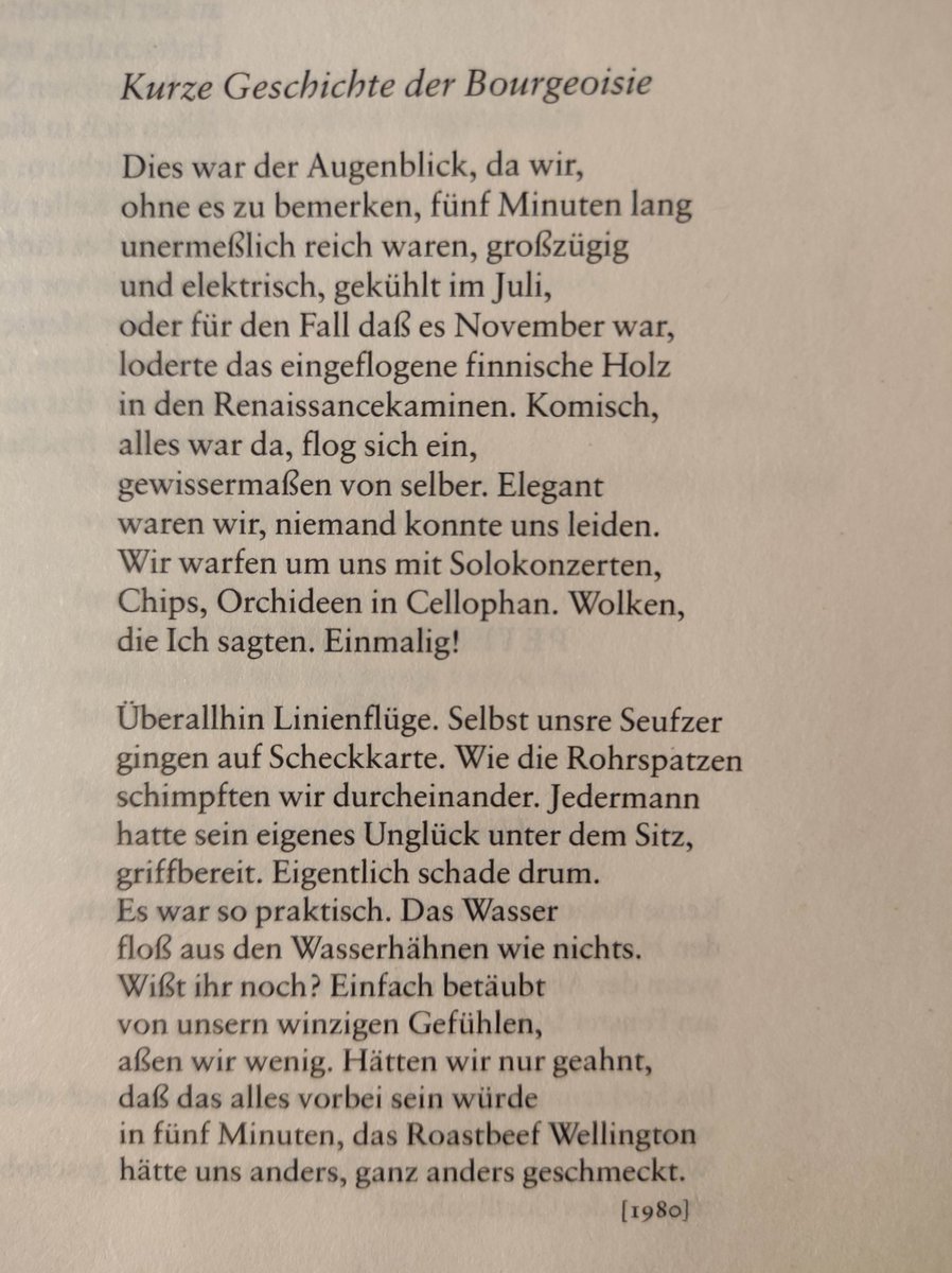 Enzensberger: Kurze Geschichte der Bourgeoisie.