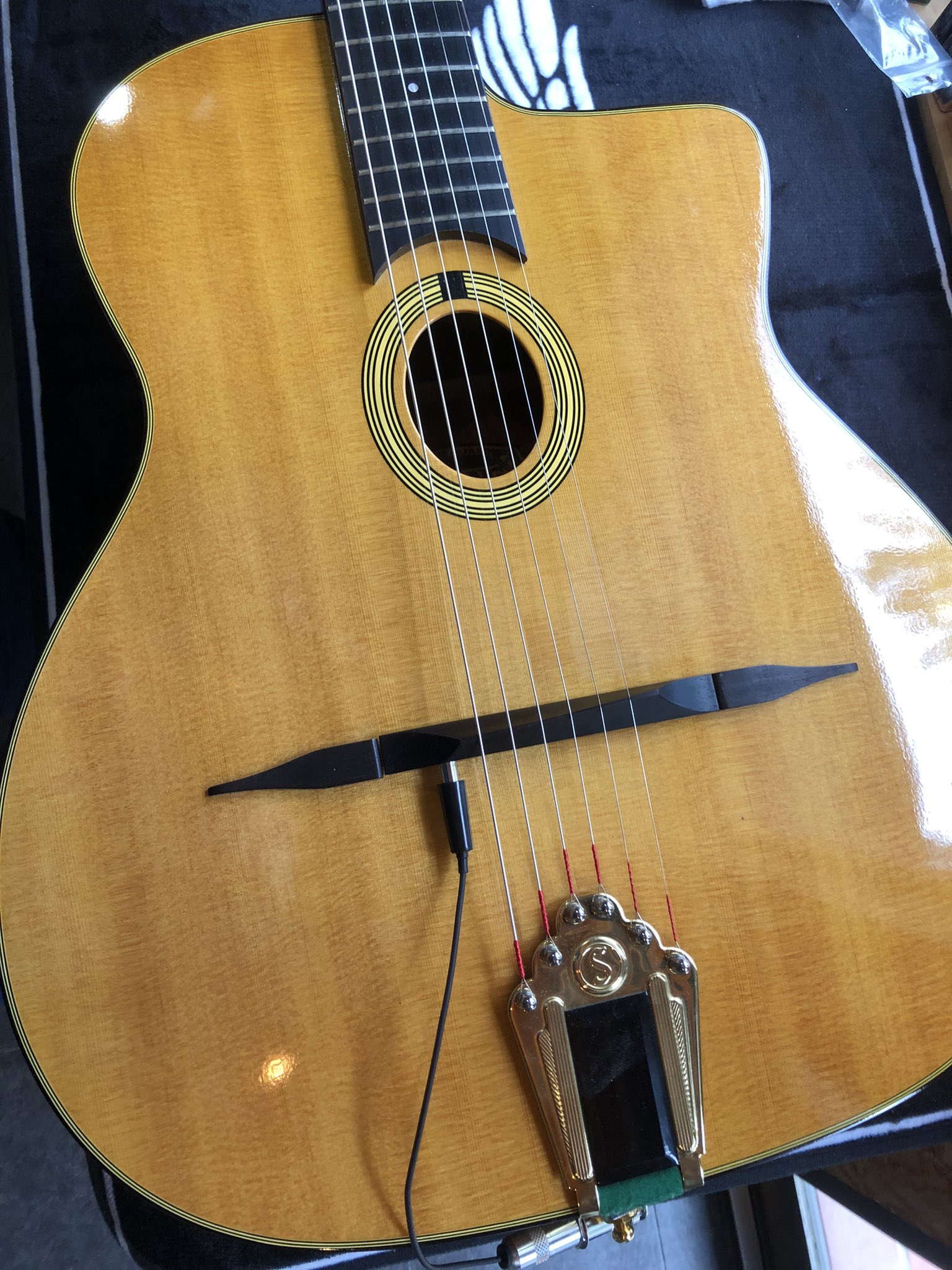 WoodLand マカフェリタイプギター WoodLandマカフェリタイプギター！