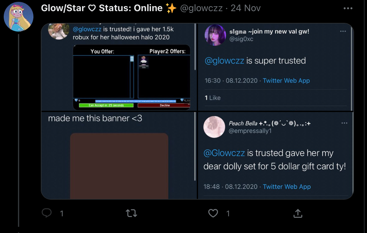 𑊡 ⋆ SCAM PATROL tweet media
