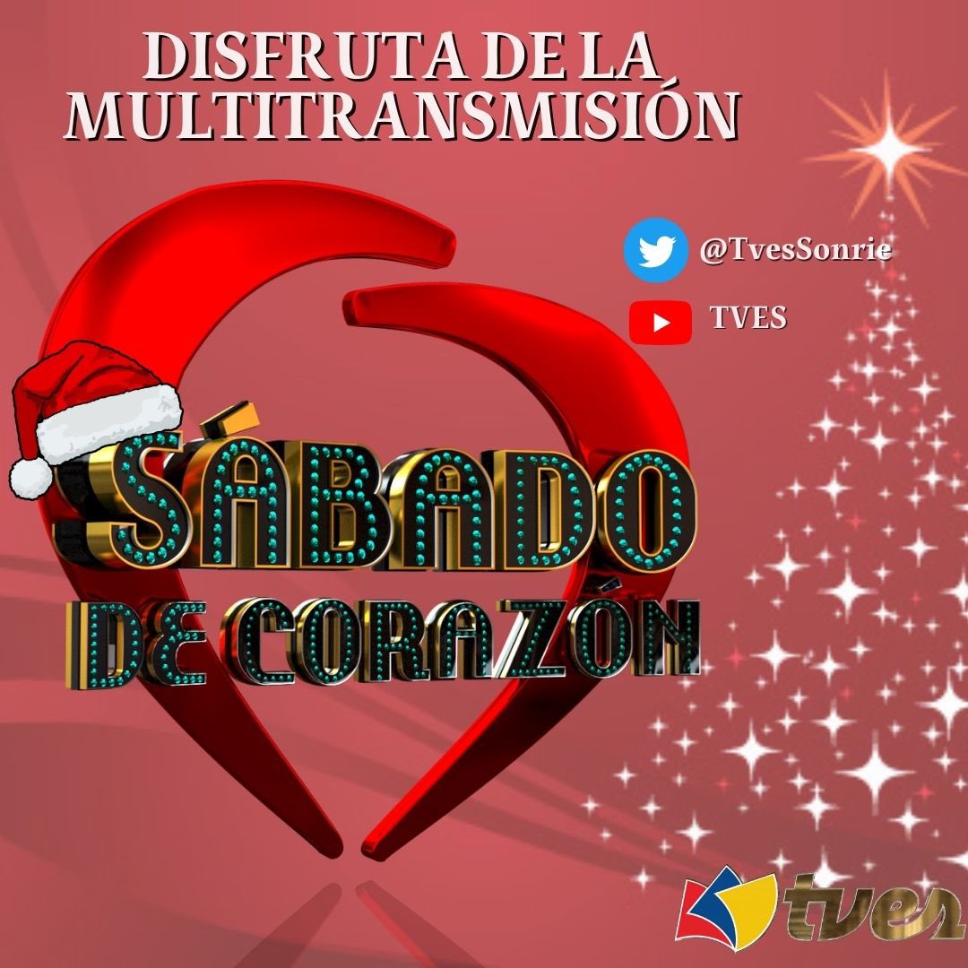sabadod_corazon's tweet photo. Buenos días ☀️ #familiaaa llegó tu día favorito de la semana. Hoy 7PM nuestro imbatible #SabadoDeCorazon ♥️ 

Transmisión en vivo por #Tves , viviremos todas las emociones de #CumpliendoTuSueño bajo la conducción de nuestro animador #1 @vwinstonv 👏🏼🇻🇪  

#Venezuela #RealityShow https://t.co/lPfPgogiNe