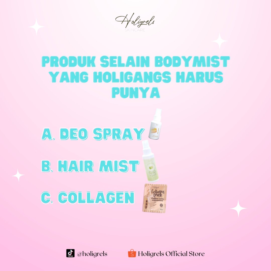 holigrelsofc's tweet photo. Holigangs tau kan, kalau produk Holigrels itu ga hanya Bodymist lohh😜🥳 Jadi yuk segera lengkapi produk nya, dan nikmati voucher Spesial Payday khusus tanggal 25-27 Nov 2022💸

Yuk langsung checkout yaa, melalui :
Shopee : Holigrels Official Store
Tiktokshop : Holigrels Skincare https://t.co/MFAOTYQbTp