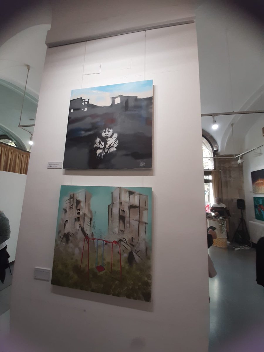 sbddretscivils's tweet photo. ▶️ Ara inauguren l'exposició de graffitis sobre els #DDHH al Casal Pere Quart.
Amb la participació de més de 30 artistes interpretant els articles de la Declaració Universal dels Drets Humans.
#SBDdiversa
#DDHH2022 https://t.co/XHSxwCl4ja