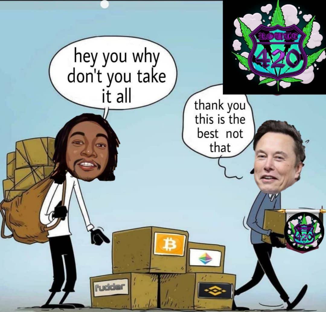 Muhammad_GK_7's tweet photo. @bitgetglobal 🌱 Route 420|$420

🌱 Roll It Up, Light It Up, Smoke It Up!

🌱 Locked
🌱 Renounced 
🌱 Based dev team

Chart - https://t.co/Ipz3aRr1rz

🌱 100X +++ potential 

🌱 https://t.co/ItA333Oq3q

🌱@Route420Token

🌱 @iSmeshCrypto @iSmeshCrypto

$ROUTE #Route420 #420army https://t.co/XLw21QyEUw